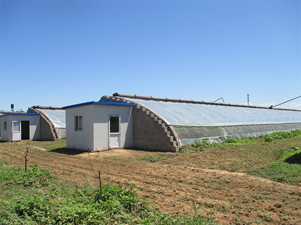 Passive solar greenhouse